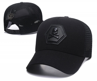 PHILIPP PLFIN Curved Mesh Snapback Hats 52448