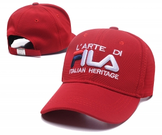 FILA Curved Snapback Hats 52482