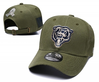 NFL Chicago Bears Curved Snapback Hats 53690