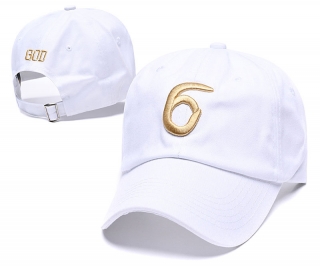 Drake 6 God Curved Brim Snapback Cap 57900