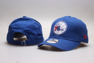 NBA Philadelphia 76ers Curved Brim 9TWENTY Snapback Cap 58138