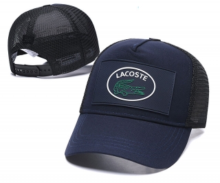 Lacoste Curved Brim Mesh Snapback Cap 58922