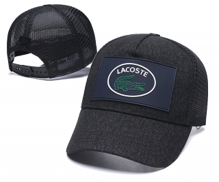 Lacoste Curved Brim Mesh Snapback Cap 58923