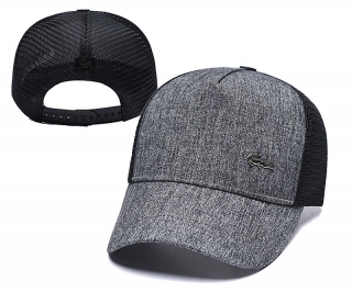 Lacoste Curved Brim Mesh Snapback Cap 58925