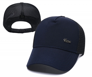 Lacoste Curved Brim Mesh Snapback Cap 58927