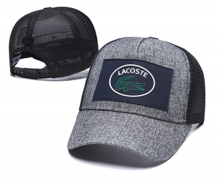 Lacoste Curved Brim Mesh Snapback Cap 58932
