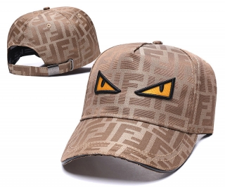 Fendi Curved Brim Snapback Cap 59084