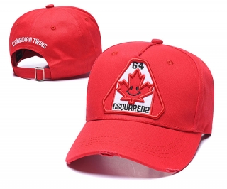 Dsquared2 Curved Brim Snapback Cap 59102