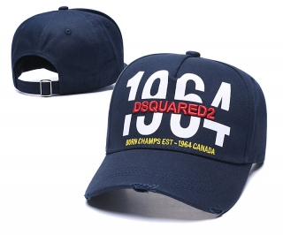 Dsquared2 Curved Brim Snapback Cap 59104