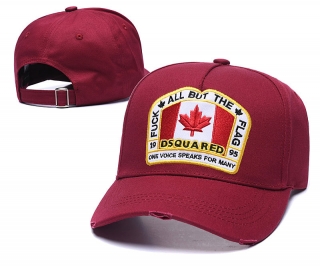 Dsquared2 Curved Brim Snapback Cap 59105
