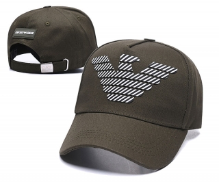Armani Curved Brim Snapback Cap 59641