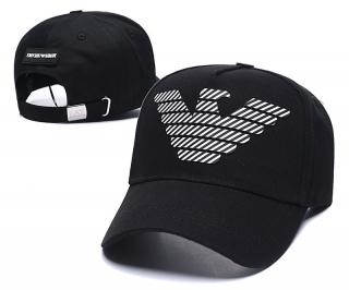 Armani Curved Brim Snapback Cap 59643