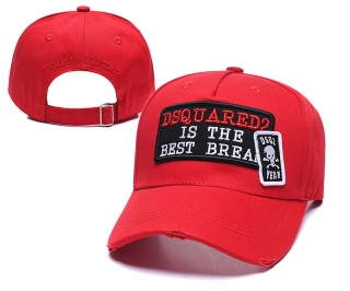 Dsquared2 Curved Brim Snapback Cap 59651
