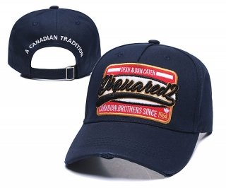 Dsquared2 Curved Brim Snapback Cap 59655