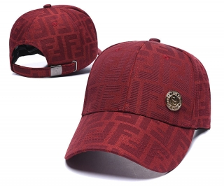 Fendi Curved Brim Snapback Cap 59656
