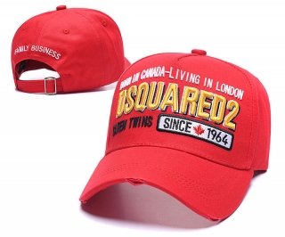 Dsquared2 Curved Brim Snapback Cap 59919