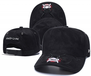 SWOFCARE Curved Brim Snapback Cap 59925