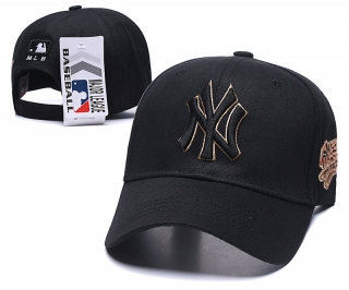 MLB New York Yankees Curved Brim Snapback Cap 60770