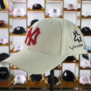 MLB New York Yankees Curved Brim Snapback Cap 61646