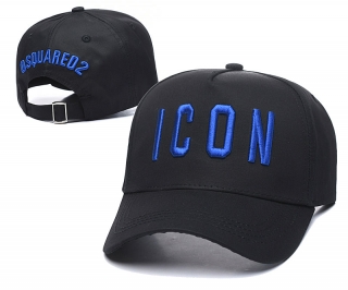 Dsquared2 Curved Brim Snapback Cap 62413