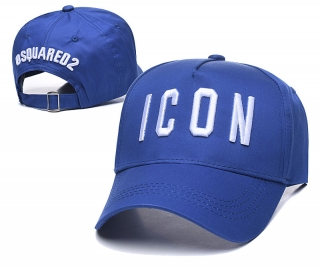 Dsquared2 Curved Brim Snapback Cap 62414