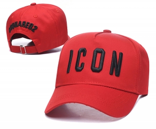 Dsquared2 Curved Brim Snapback Cap 62415