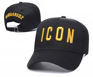 Dsquared2 Curved Brim Snapback Cap 62416