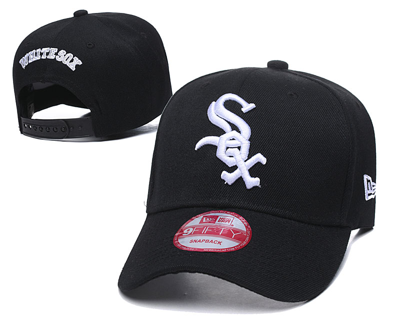 Buy MLB Chicago White Sox Curved Brim Snapback Hats 62524 Online Hats