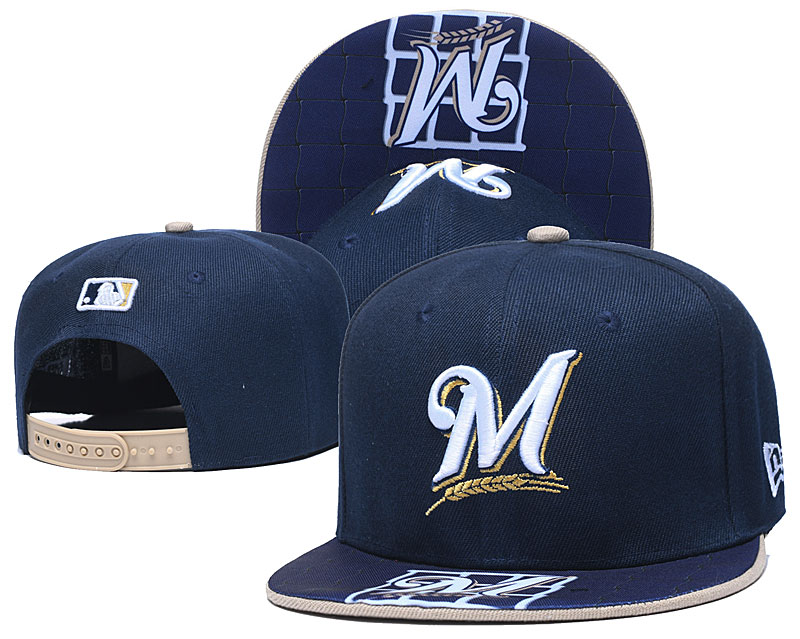 Buy MLB Milwaukee Brewers Snapback Hats 62541 Online - Hats-Kicks.cn