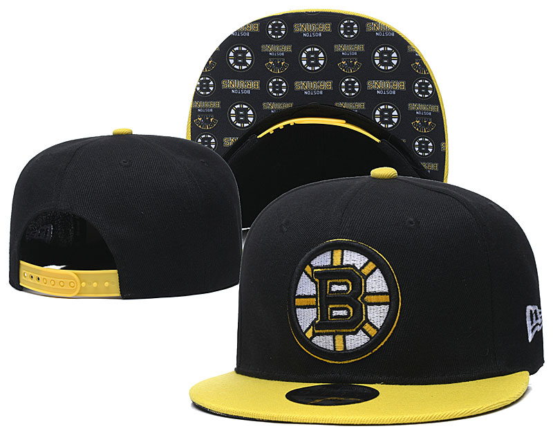 brown boston bruins hat