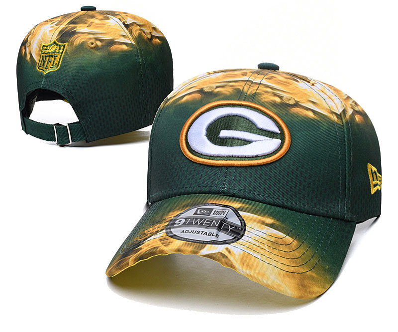 Buy NFL Green Bay Packers Curved Brim Snapback Hats 64348 Online Hats