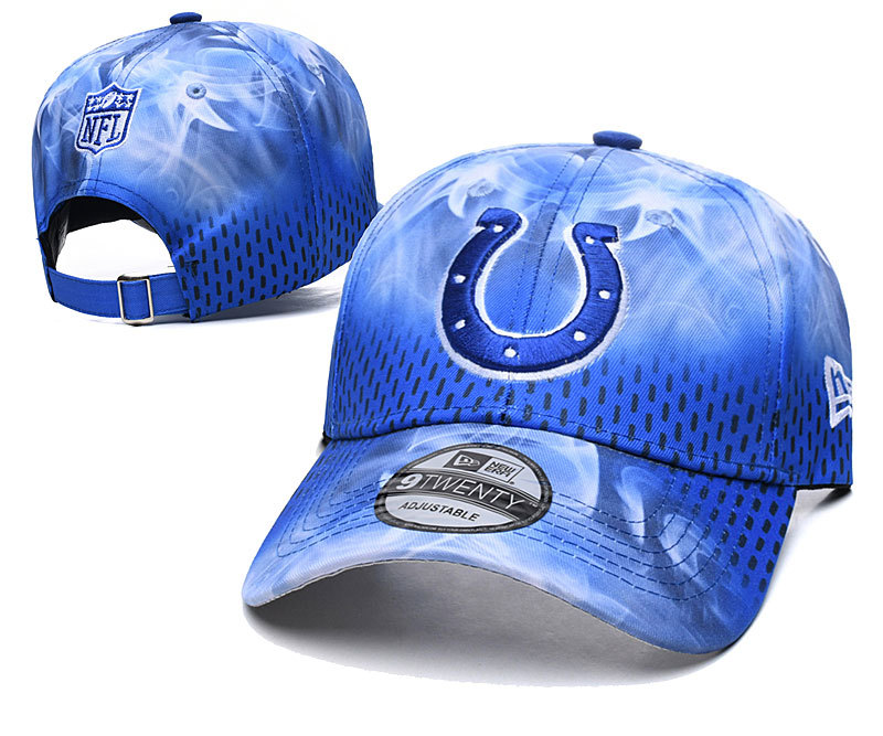 Buy NFL Indianapolis Colts Curved Brim Snapback Hats 64351 Online