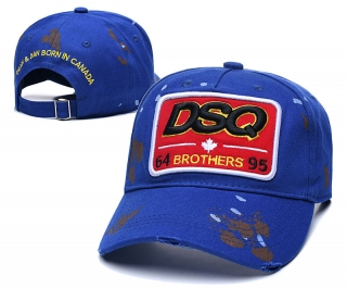 Dsquared2 Curved Brim Snapback Hats 71291