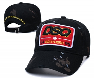 Dsquared2 Curved Brim Snapback Hats 71292