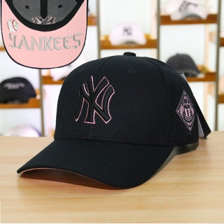 MLB New York Yankees Curved Brim Snapback Hats 71372