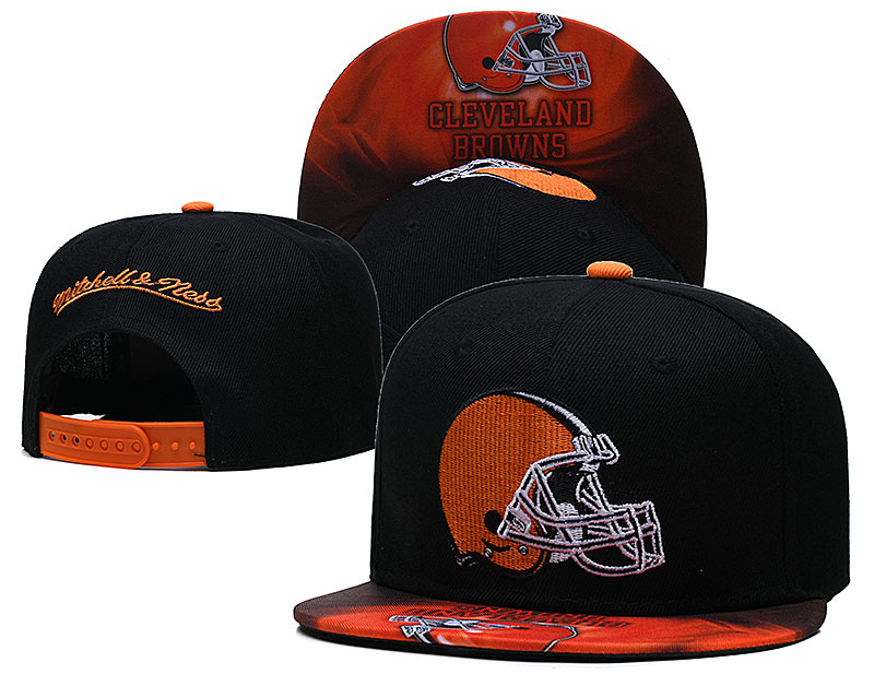 brown mitchell and ness hat