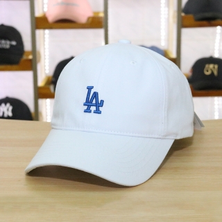 MLB Los Angeles Dodgers Curved Brim Little Logo Snapback Hats 91924