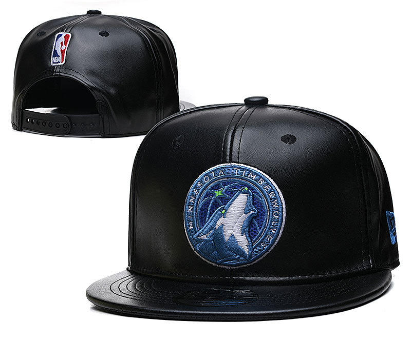 Buy NBA Minnesota Timberwolves Leather Snapback Hats 92062 Online HatsKicks.cn