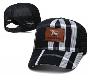 Burberry Curved Brim Mesh Snapback Hats 92547