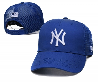 MLB New York Yankees Curved Brim Mesh Snapback Hats 92896