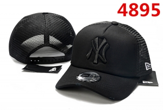 MLB New York Yankees Curved Brim Mesh Snapback Hats 92905