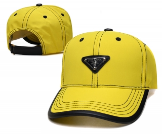 Prada High Quality Curved Snapback Hats 93818