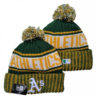 MLB Oakland Athletics Knit Beanie Hats 94405