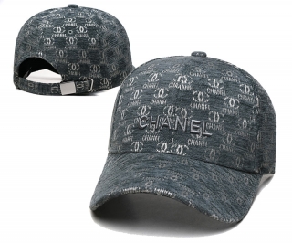 Chanel High Quality Curved Snapback Hats 95390