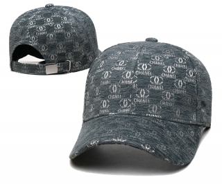 Chanel High Quality Curved Snapback Hats 95396