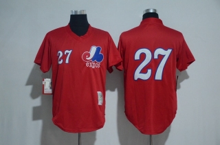 Vintage MLB Montreal Expos Retro Jerseys 97150