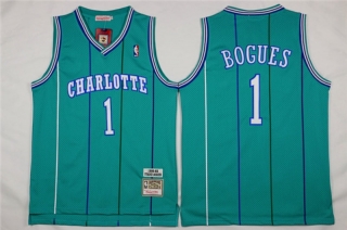 Vintage NBA Charlotte Hornets #1 Bogues Jersey 97431