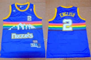 Vintage NBA Denver Nuggets #2 English Jersey 97660
