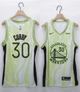 Vintage NBA Golden State Warriors #30 Curry Jersey 97760