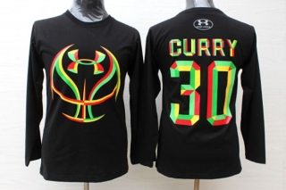 Vintage NBA Golden State Warriors #30 Curry Jersey 97786
